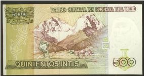 Banknote from Peru