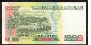 Banknote from Peru