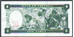 Banknote from Eritrea