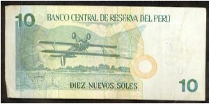 Banknote from Peru