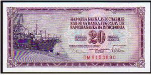 20 Dinara

Pk 88a Banknote
