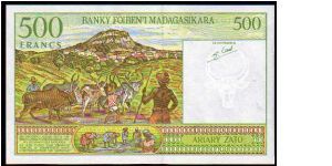 Banknote from Madagascar