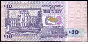 Banknote from Uruguay