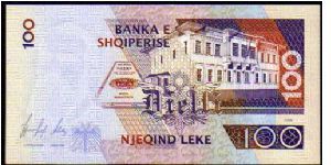 Banknote from Albania