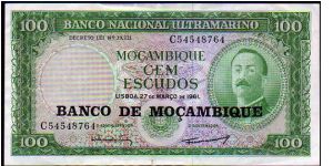 100 Escudos
Pk 117 Banknote