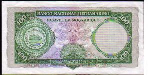 Banknote from Mozambique