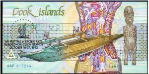 Banknote from Cook Islands