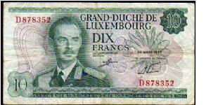 10 Francs
Pk 53 Banknote