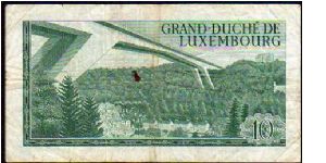 Banknote from Luxembourg