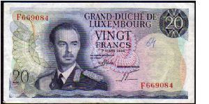 20 Francs
Pk 54 Banknote