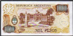 Banknote from Argentina