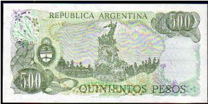 Banknote from Argentina