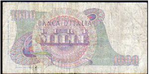 Banknote from Italy