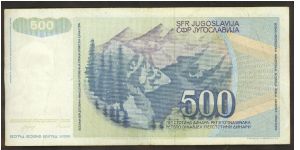 Banknote from Yugoslavia