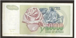 Banknote from Yugoslavia