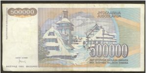 Banknote from Yugoslavia