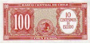 Banknote from Chile