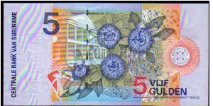 Banknote from Suriname