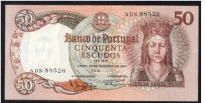 P-168 50 escudos Banknote