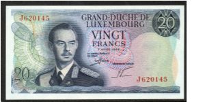 P-54a 20 francs Banknote