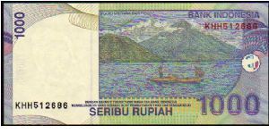 Banknote from Indonesia