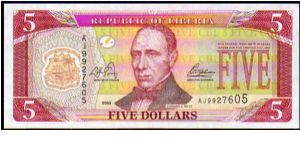 5 Dollars
Pk 26 Banknote