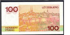 Banknote from Luxembourg