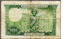 Banknote from Spain