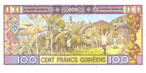 Banknote from Guinea