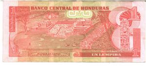 Banknote from Honduras