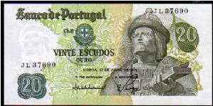 20 Escudos
Pk 173 Banknote