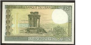 Banknote from Lebanon