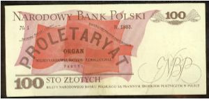 Banknote from Poland