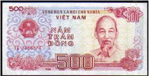 500 Dong

Pk 101 Banknote