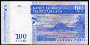 Banknote from Madagascar