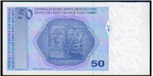 Banknote from Bosnia