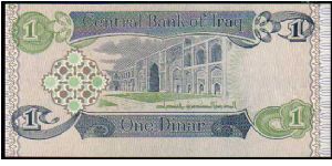 Banknote from Iraq