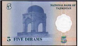 Banknote from Tajikistan