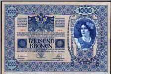 Banknote from Austria