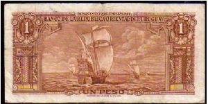 Banknote from Uruguay