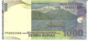 Banknote from Indonesia