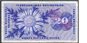 Banknote from Switzerland