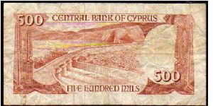 Banknote from Cyprus