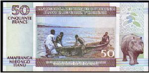 Banknote from Burundi