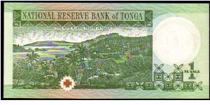 Banknote from Tonga