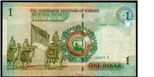 Banknote from Jordan