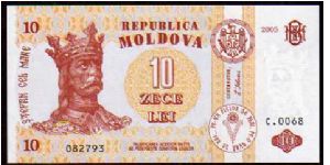 10 Lei
Pk 10d Banknote