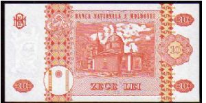 Banknote from Moldova