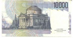 Banknote from Italy