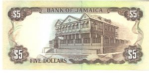 Banknote from Jamaica